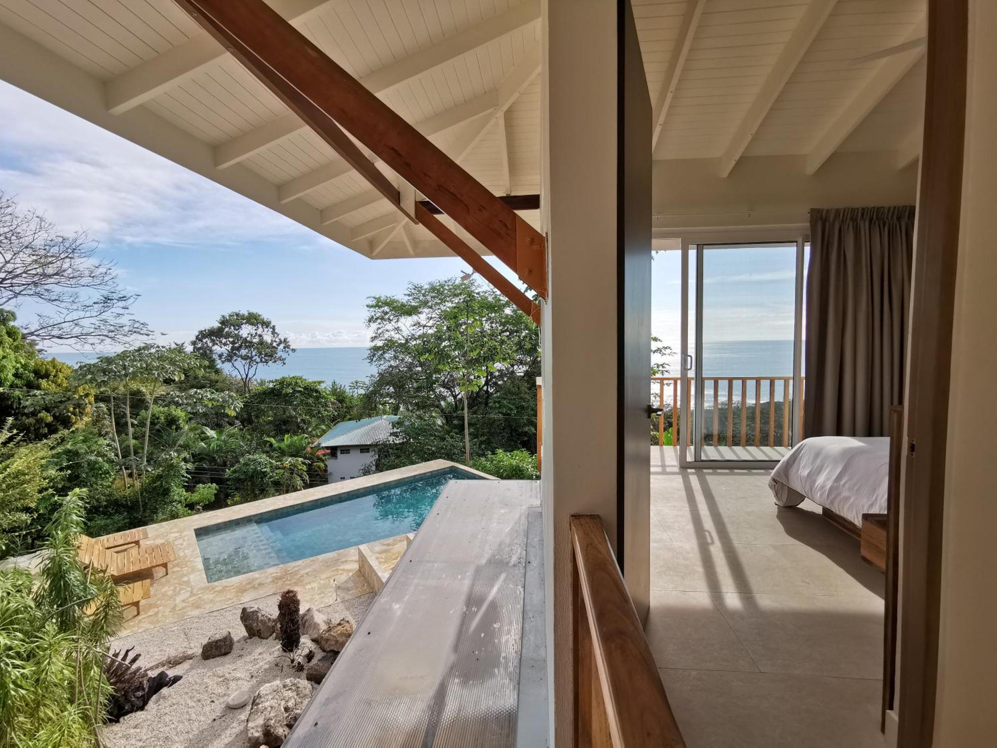 Casa Luna - Private Suites With Ocean View, Pool, Ac, Wifi Playa Santa Teresa  外观 照片